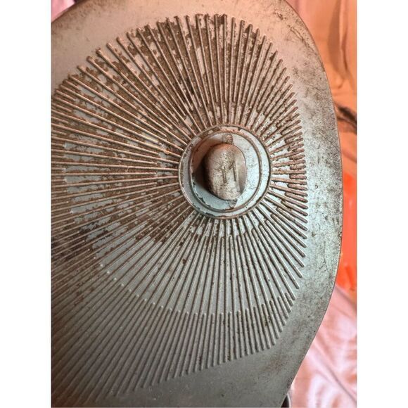 Michael Kors navy blue cork t strap flip flops sandals sz 11 silver - Picture 6 of 6